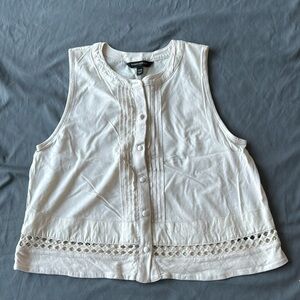 Banana Republic Tank Top in Cream